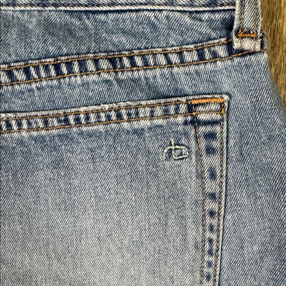 RAG & BONE Denim Distressed Cut Off Boyfriend Shorts in Rye size 29 - Picture 7 of 9